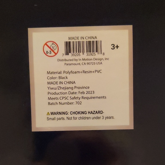 Black Crystal Decorative Teddy Bear  With Hints Of Blue And Purple Sparkles! - Picture 13 of 13